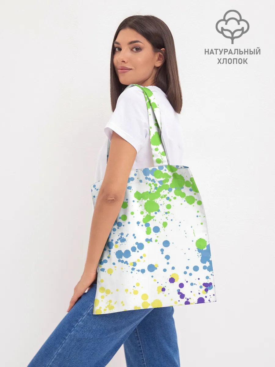Шоппер база / Jojo зеленые пятна