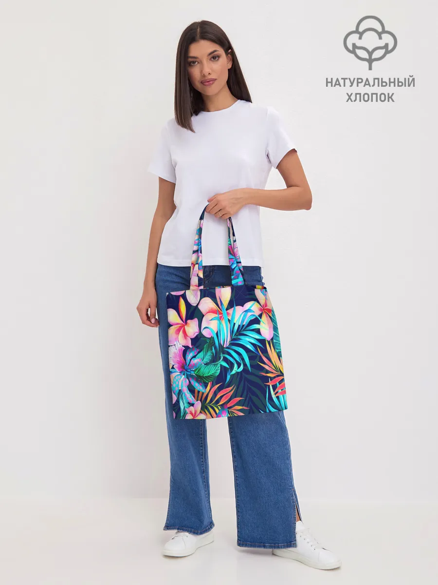 Шоппер база / TROPIC FLOWER
