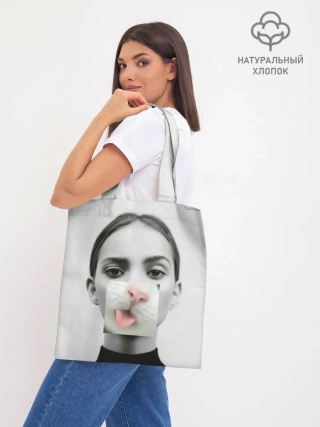 Шоппер база / kitty face