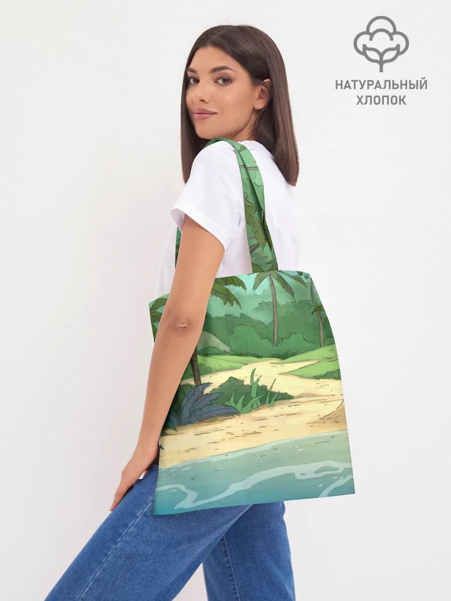 Шоппер база / Bears on the beach