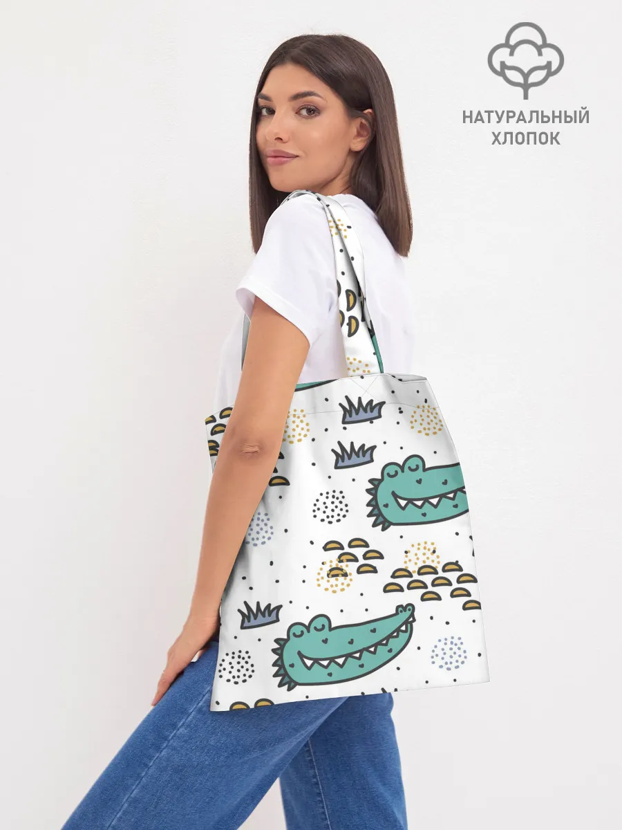 Шоппер база / Милый крокодил