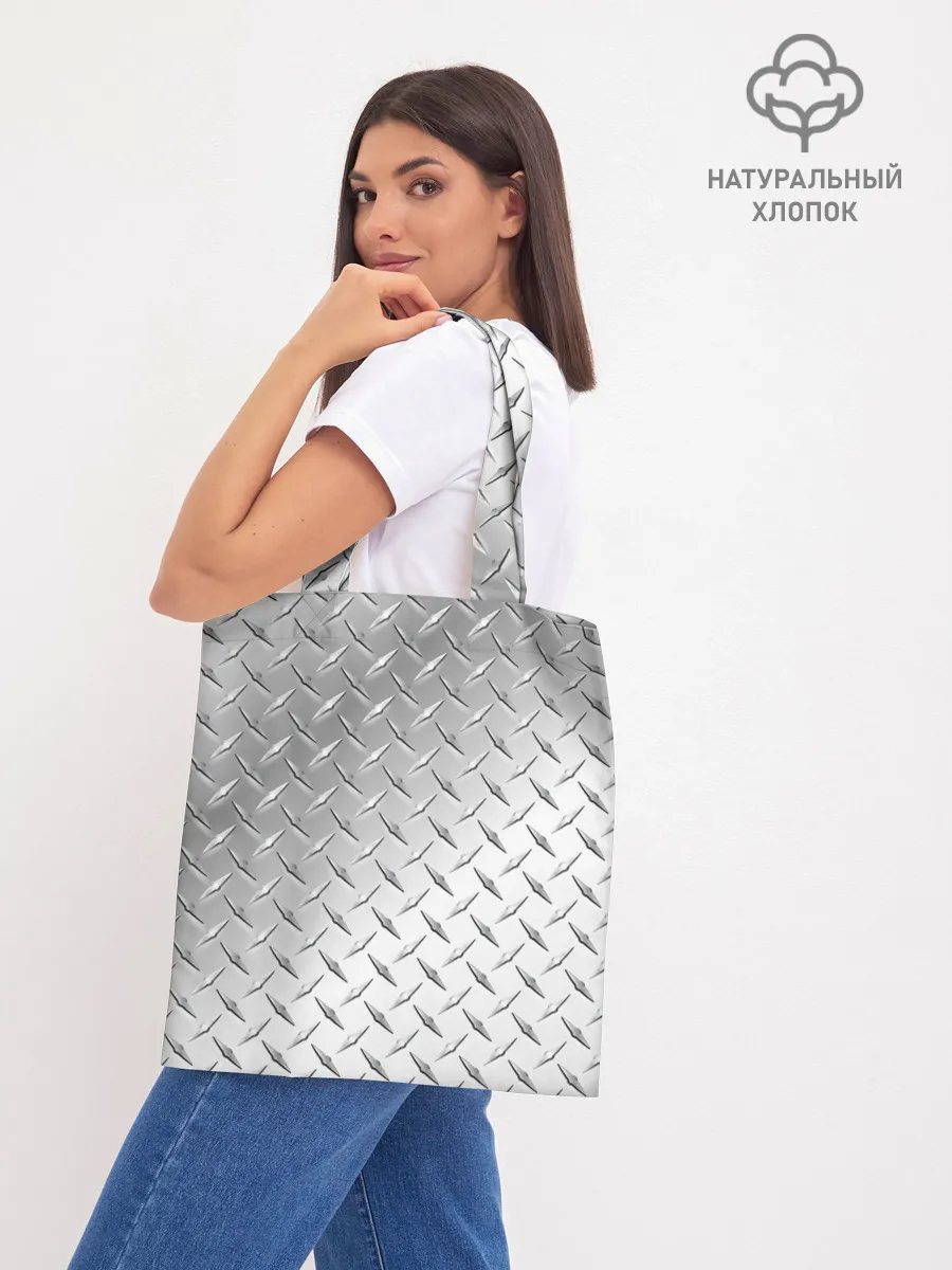 Шоппер база / Рифлёный металл