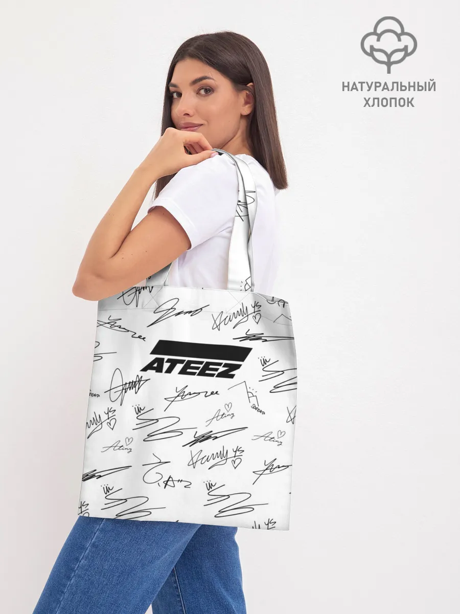 Шоппер база / ATEEZ АВТОГРАФЫ