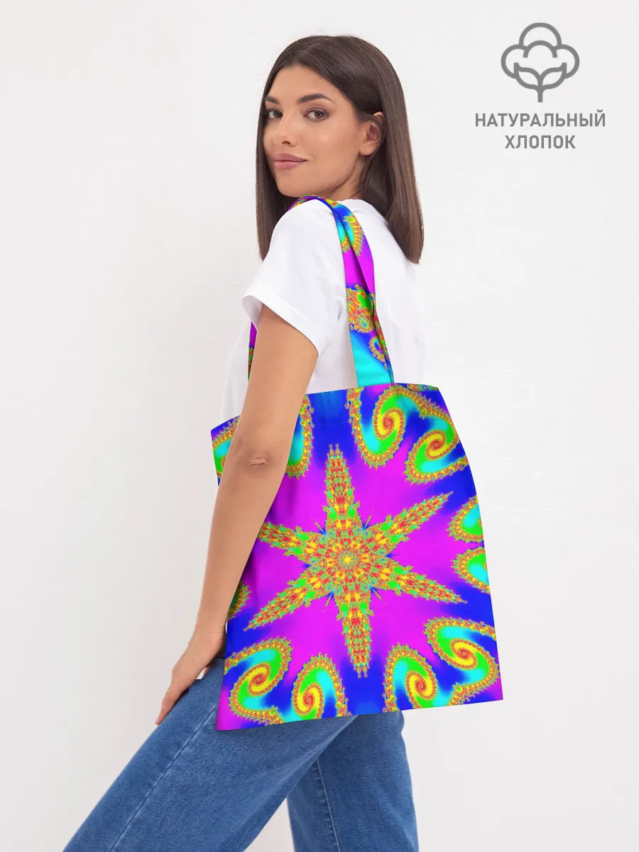 Шоппер база / Неоновый фрактал