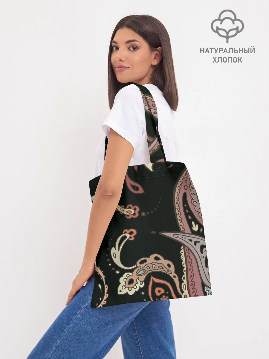 Шоппер база / Расписной узор