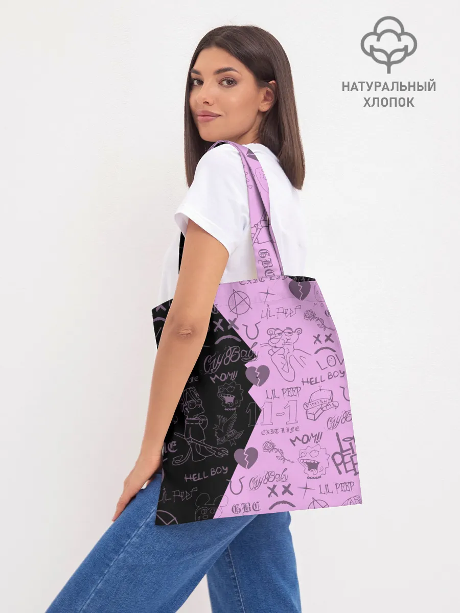 Шоппер база / LIL PEEP.