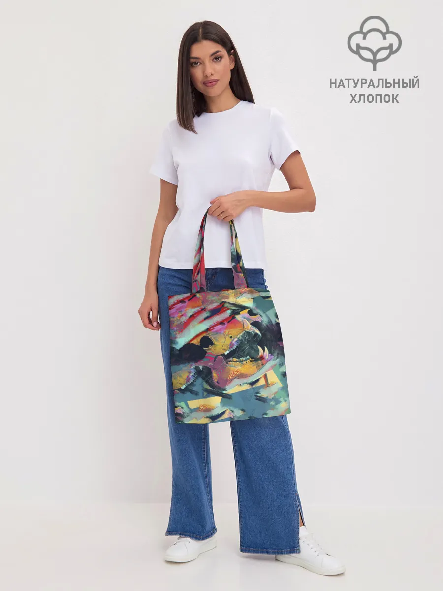 Шоппер база / Абстрактный рисунок