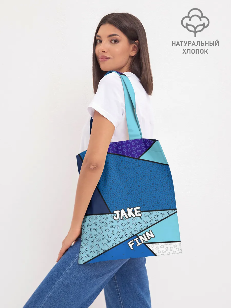 Шоппер база / Finn&Jake. Geometric