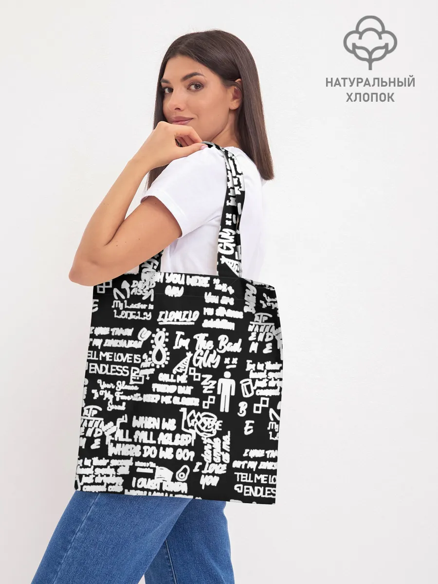 Шоппер база / BILLIE EILISH BLACK