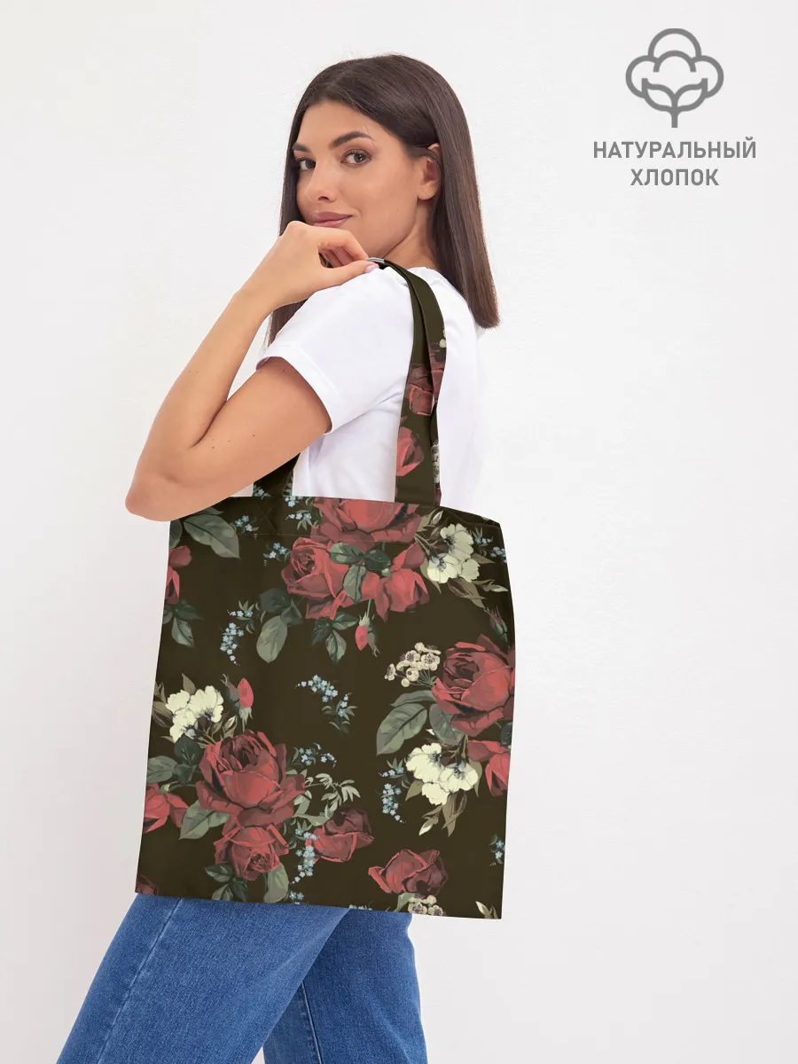 Шоппер база / Букет роз