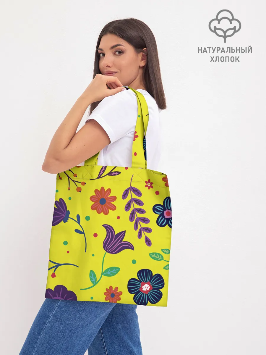 Шоппер база / Цветочный микс
