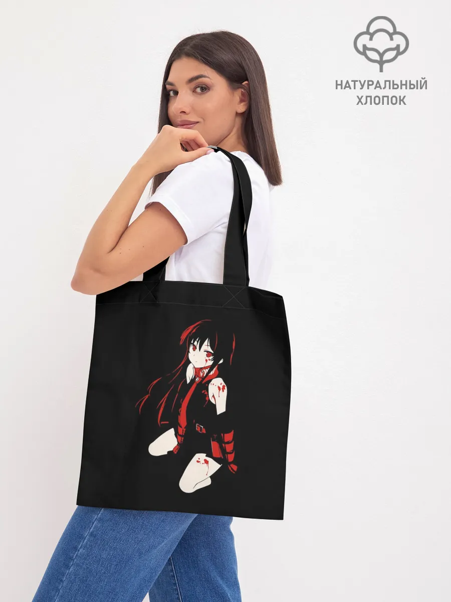 Шоппер база / Anime Girl red