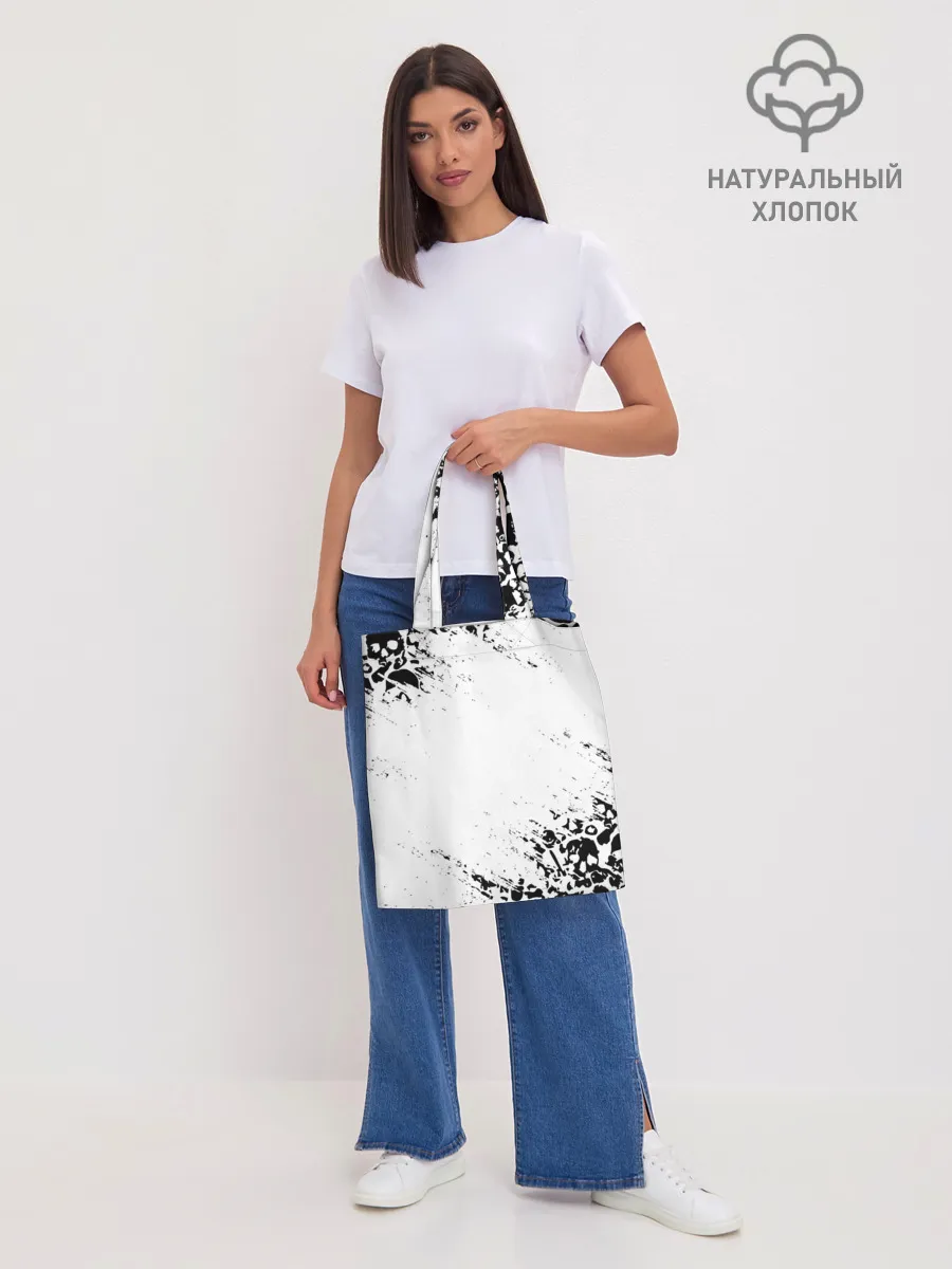 Шоппер база / БЕЛЫЕ ЧЕРЕПА | WHITE SKULLS