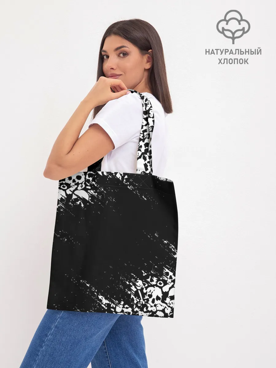 Шоппер база / БЕЛЫЕ ЧЕРЕПА | WHITE SKULLS