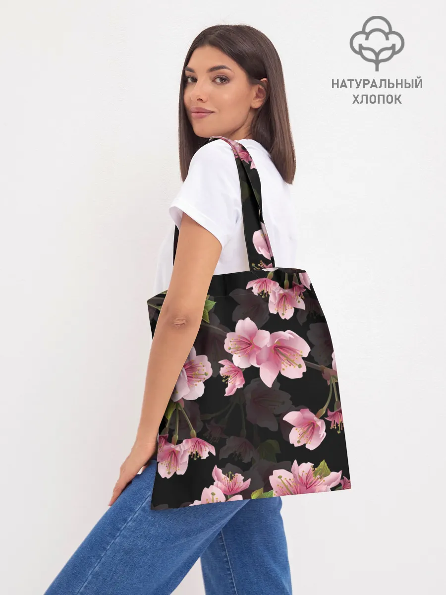 Шоппер база / САКУРА ВИШНЯ