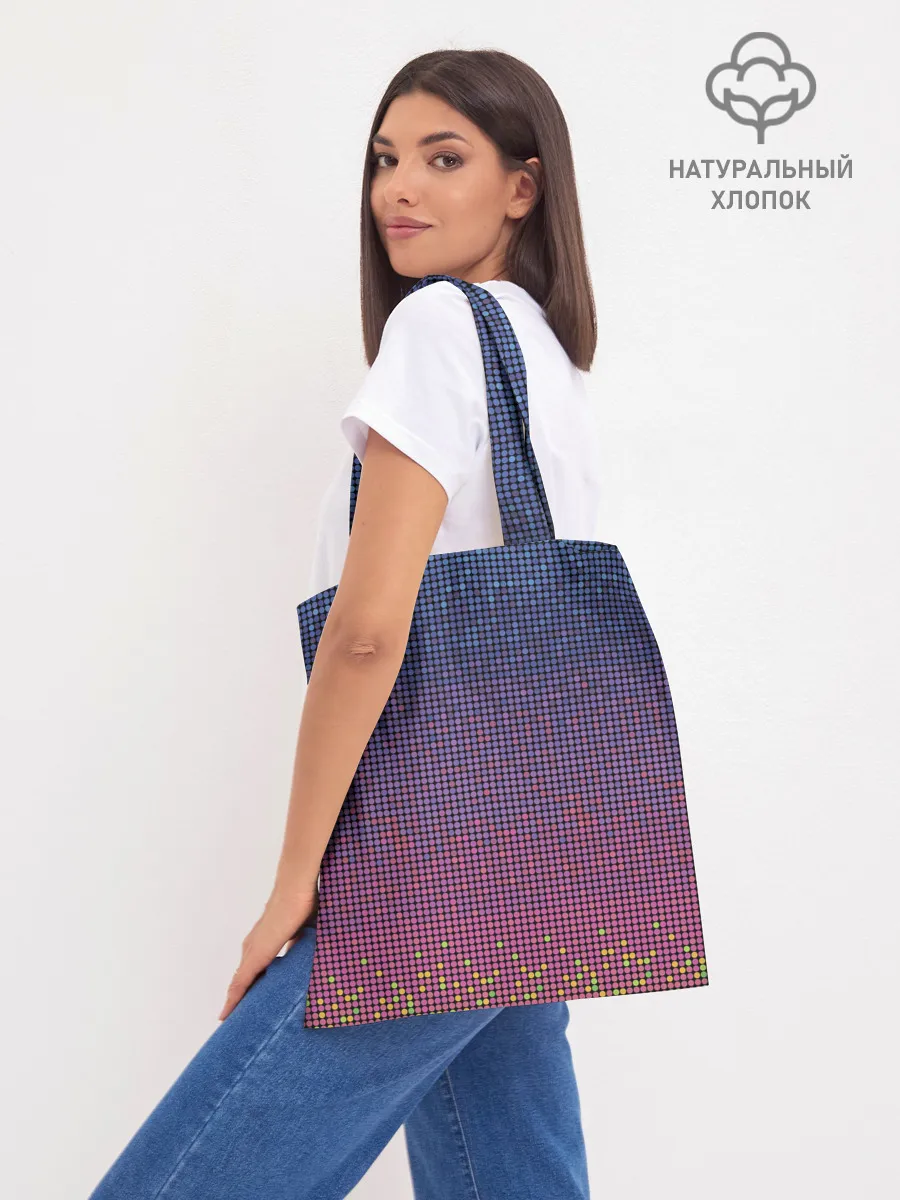 Шоппер база / Ретро узор