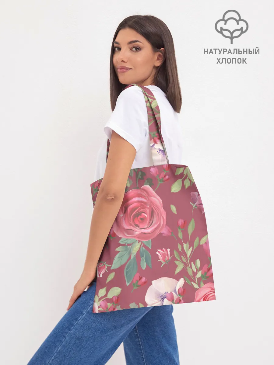 Шоппер база / rose