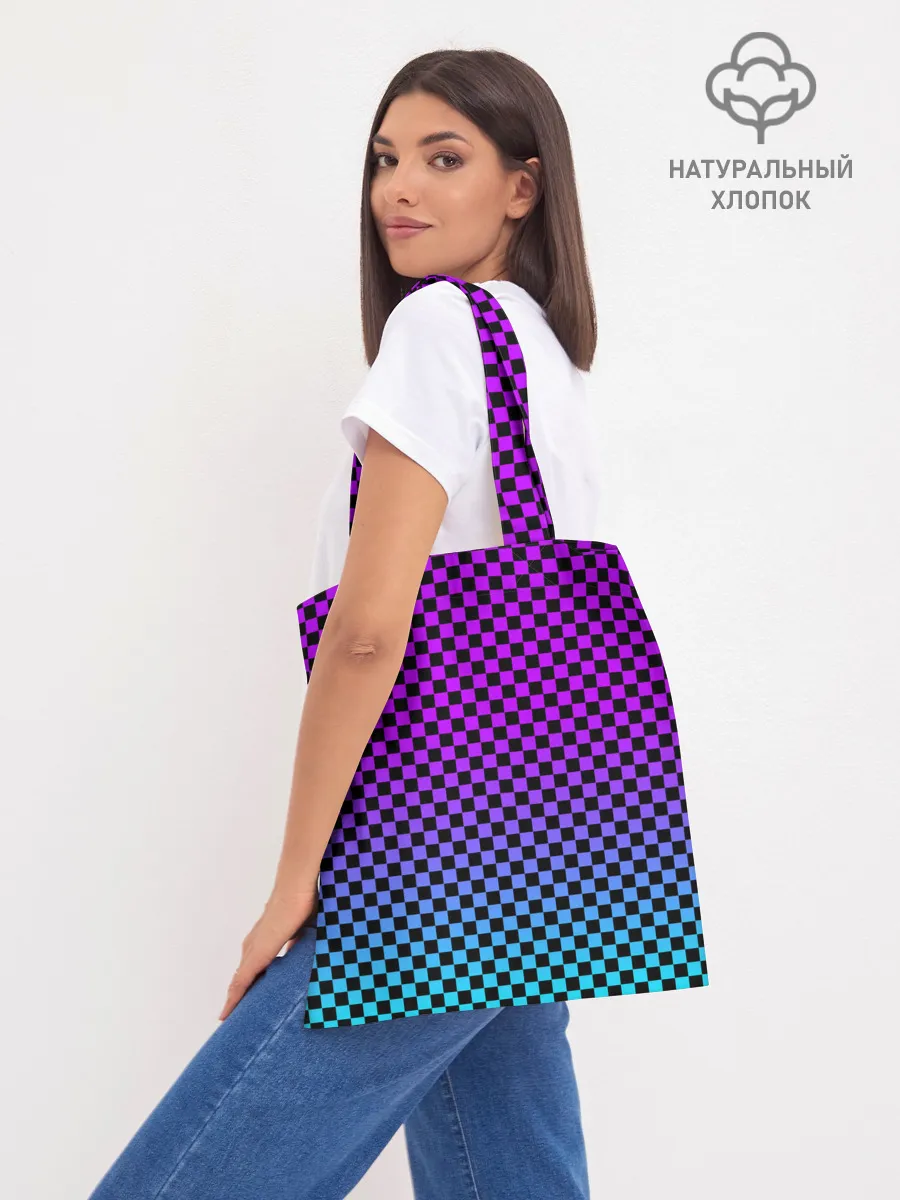 Шоппер база / НЕОНОВАЯ ШАХМАТКА