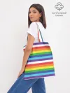 Шоппер база / Радужные полосы