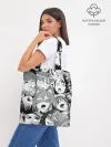 Шоппер база / AHEGAO monochrome