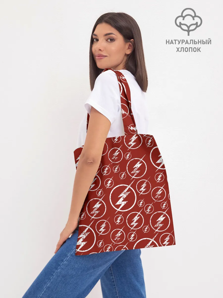 Шоппер база / The Flash Logo Pattern