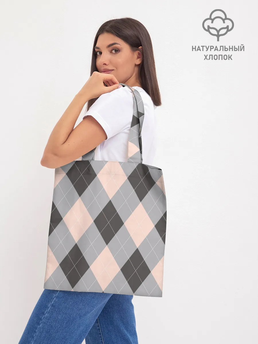 Шоппер база / Шотландка | Tartan