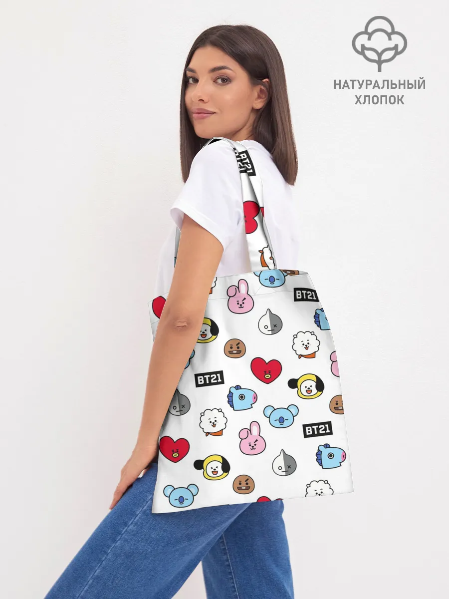 Шоппер база / BTS | БТС | BANGTAN BOYS | BT21