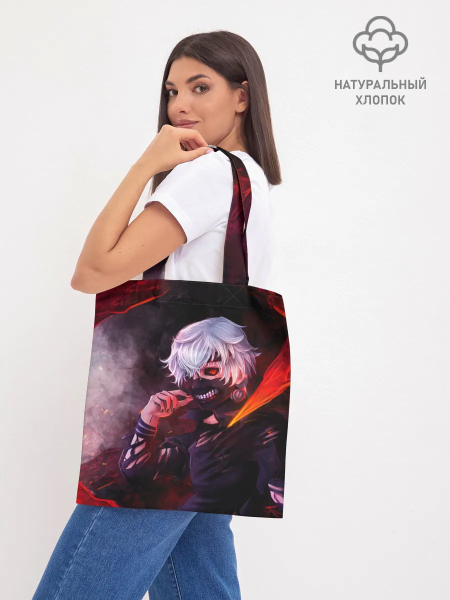 Шоппер база / Ken Kaneki красные жала