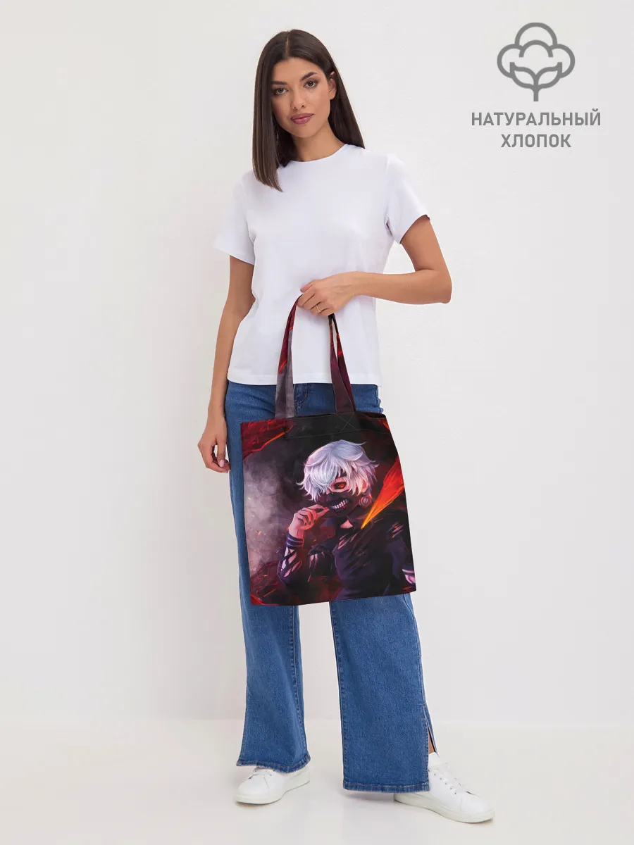 Шоппер база / Ken Kaneki красные жала