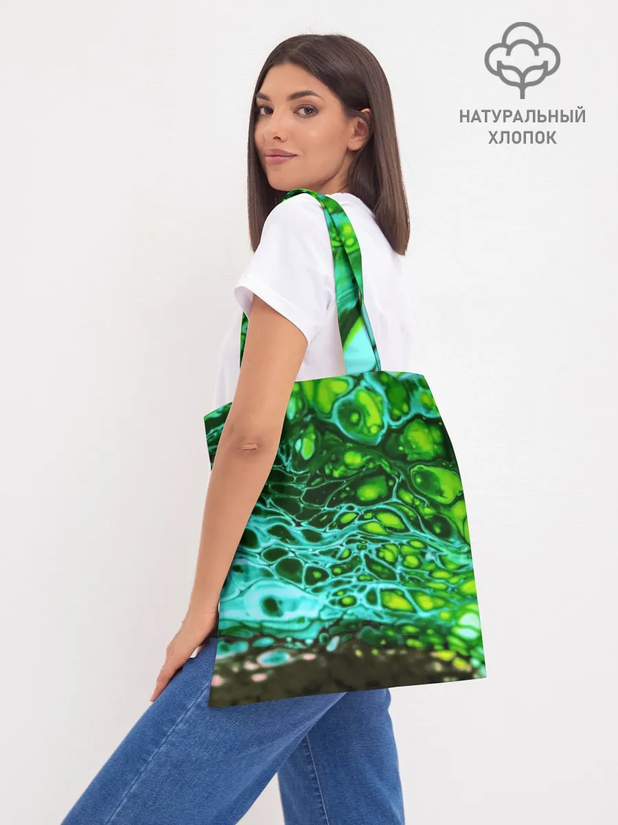 Шоппер база / Кислотные разводы краски