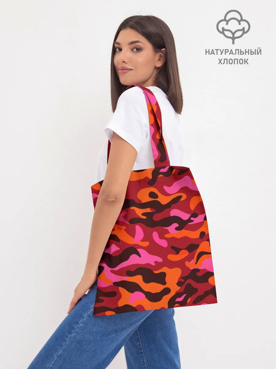 Шоппер база / CAMOUFLAGE RED