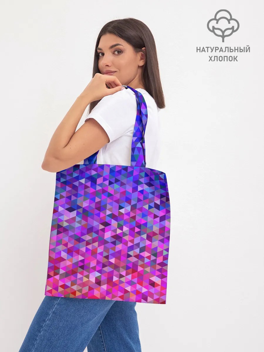 Шоппер база / Треугольники мозаика пиксели