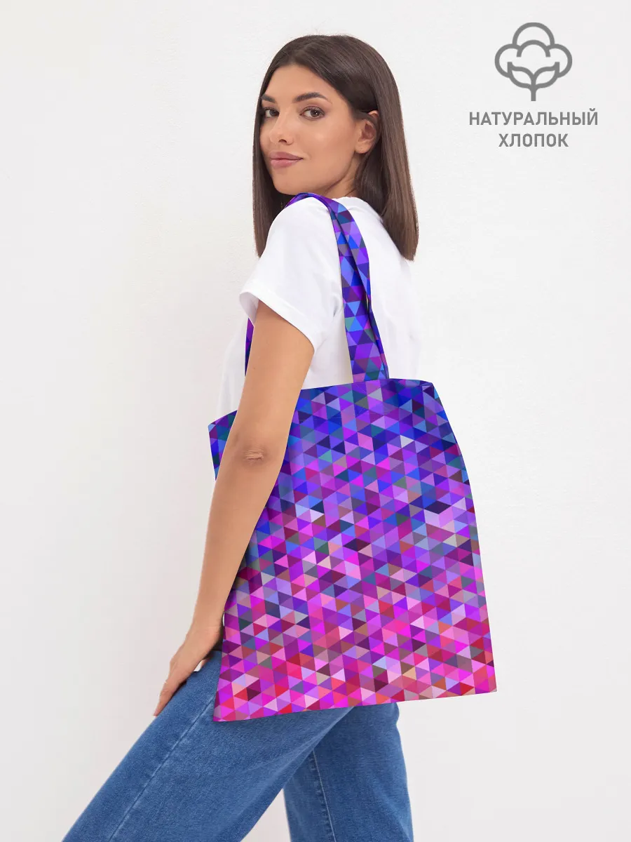 Шоппер база / Треугольники мозаика пиксели