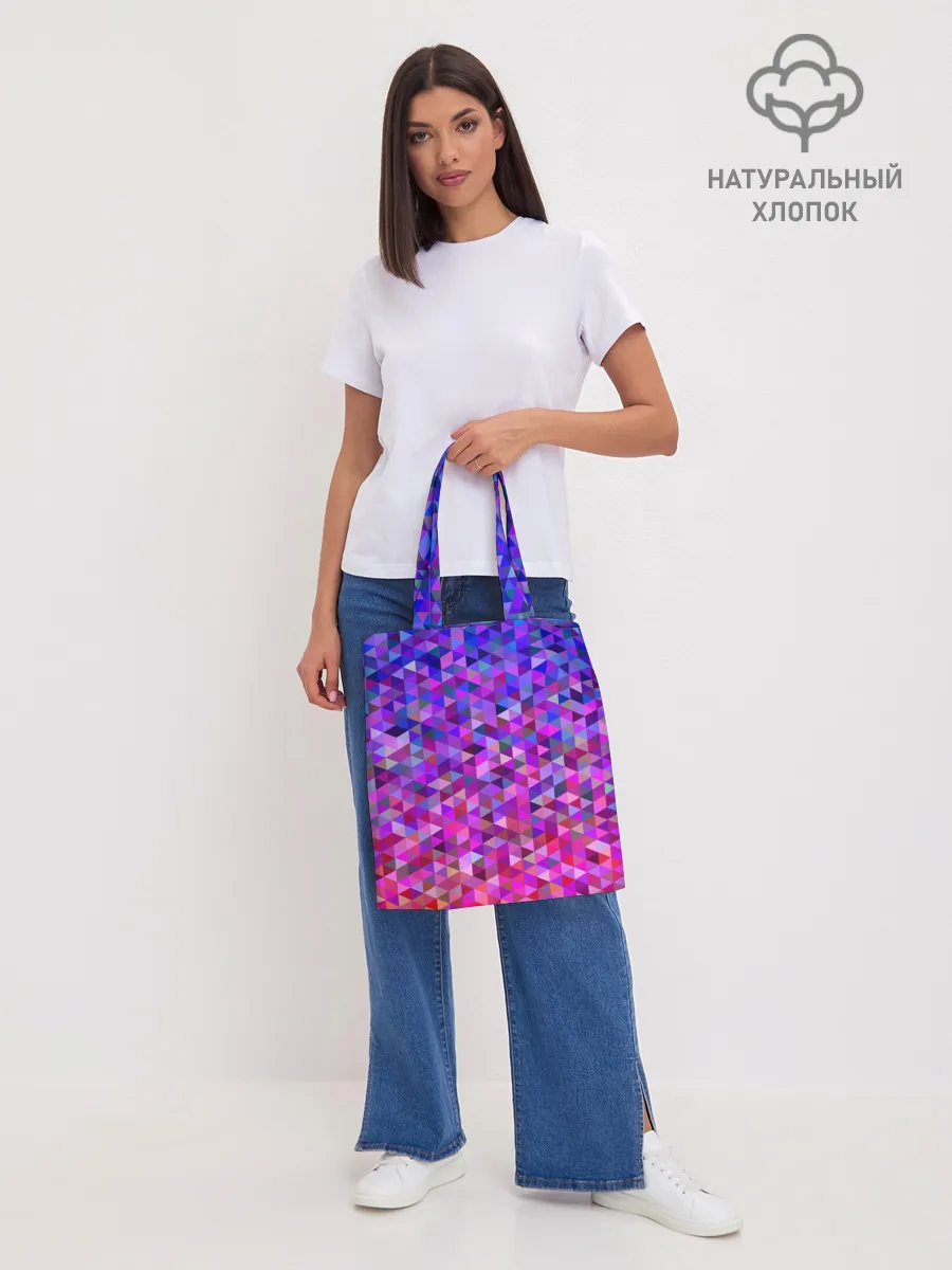 Шоппер база / Треугольники мозаика пиксели