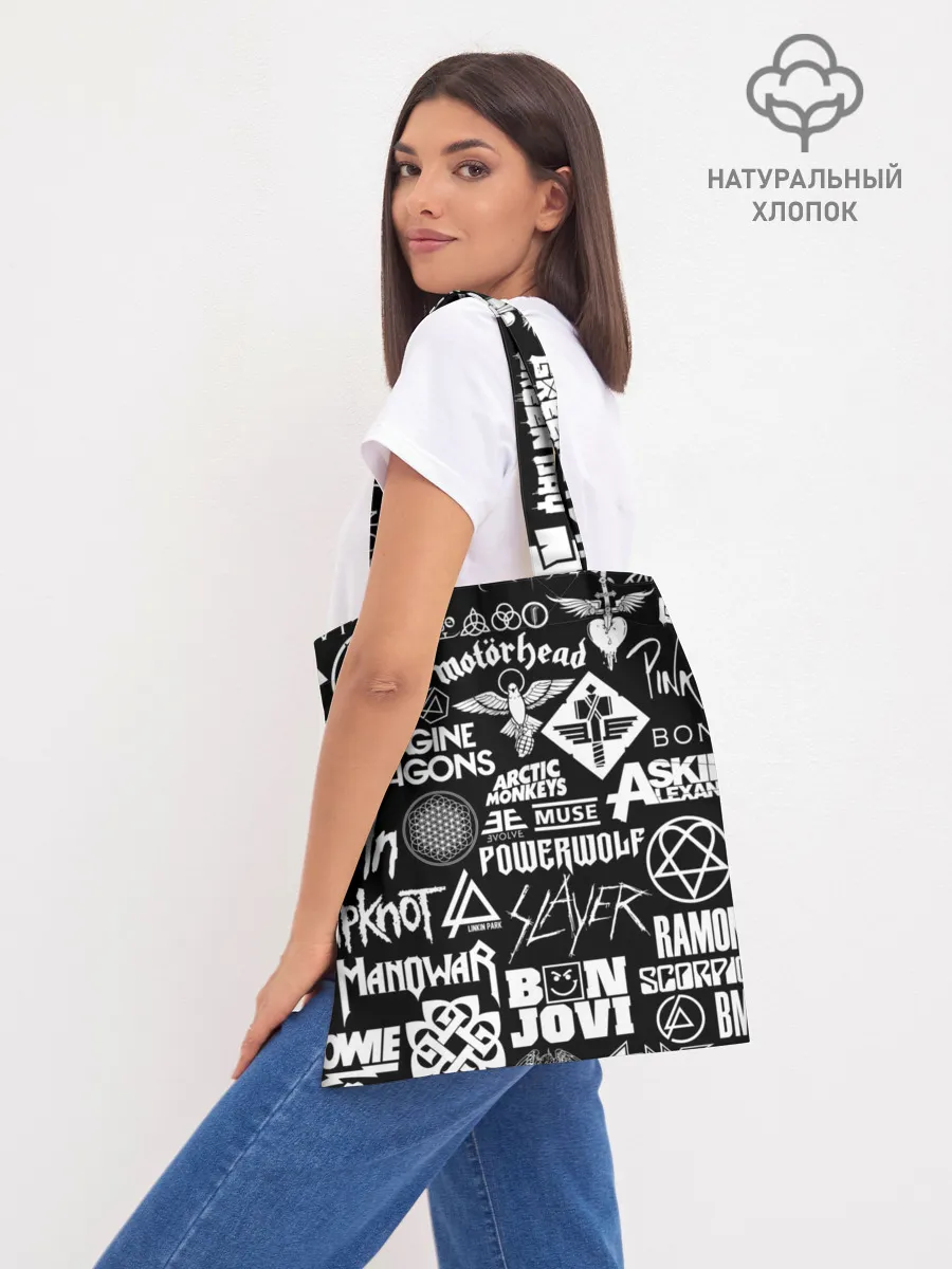 Шоппер база / ЛОГОТИПЫ РОК ГРУПП