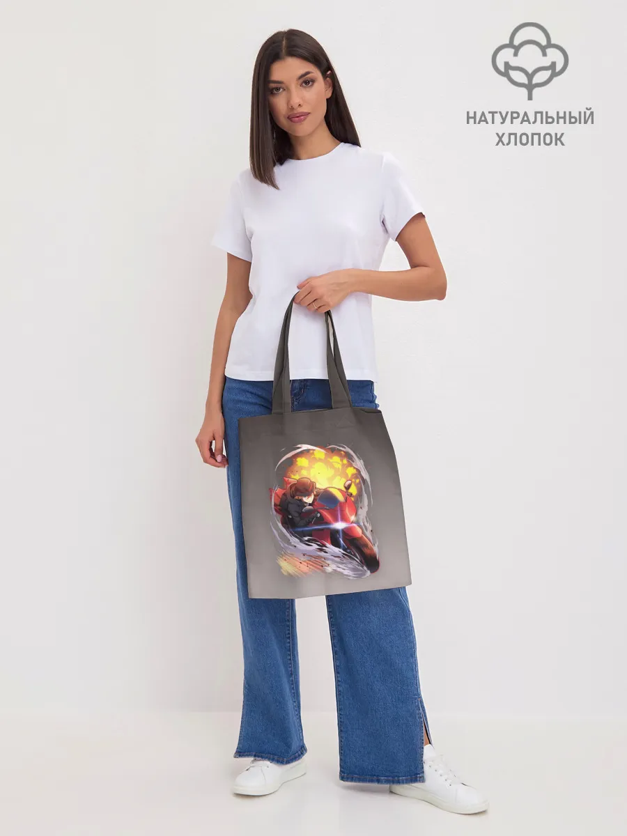 Шоппер база / Чуя Накахара на мотоцикле взрыв