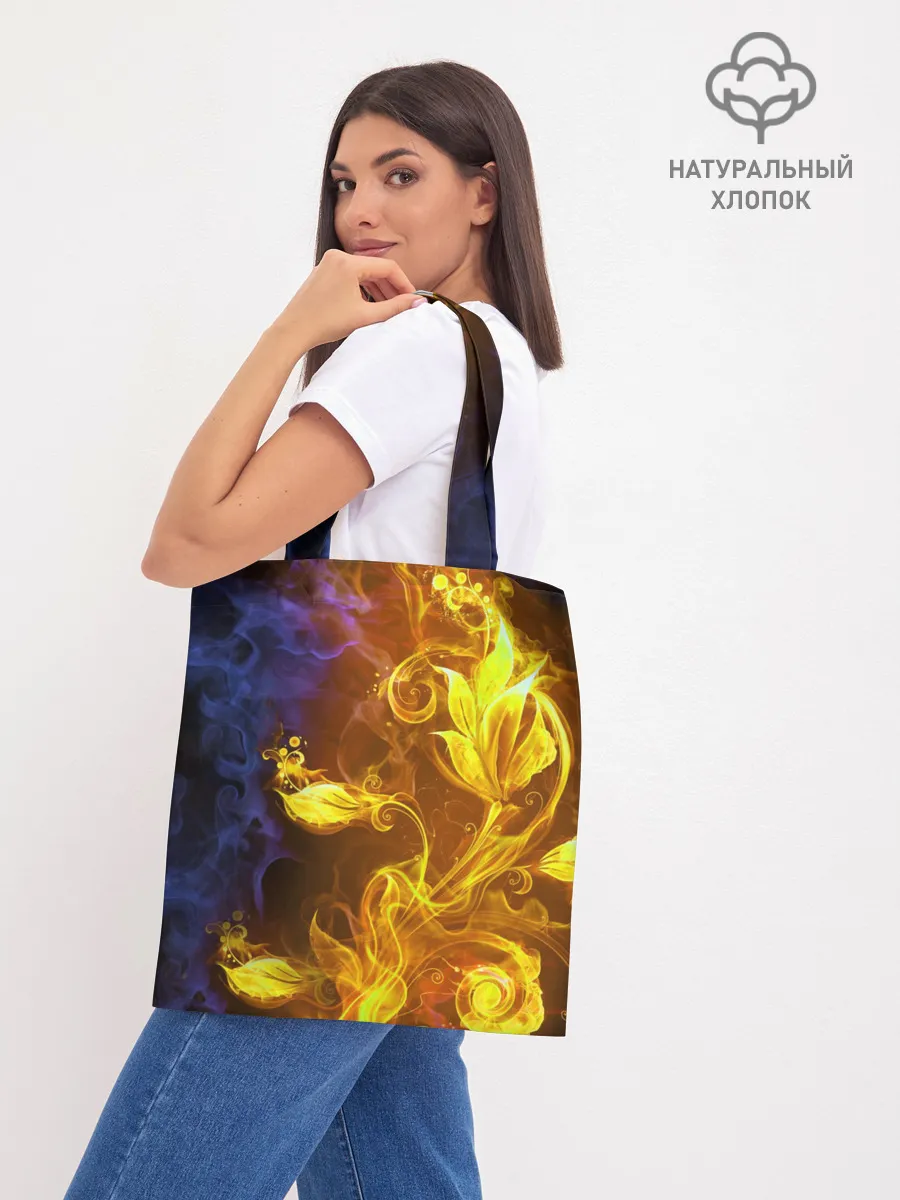 Шоппер база / Огненный цветок