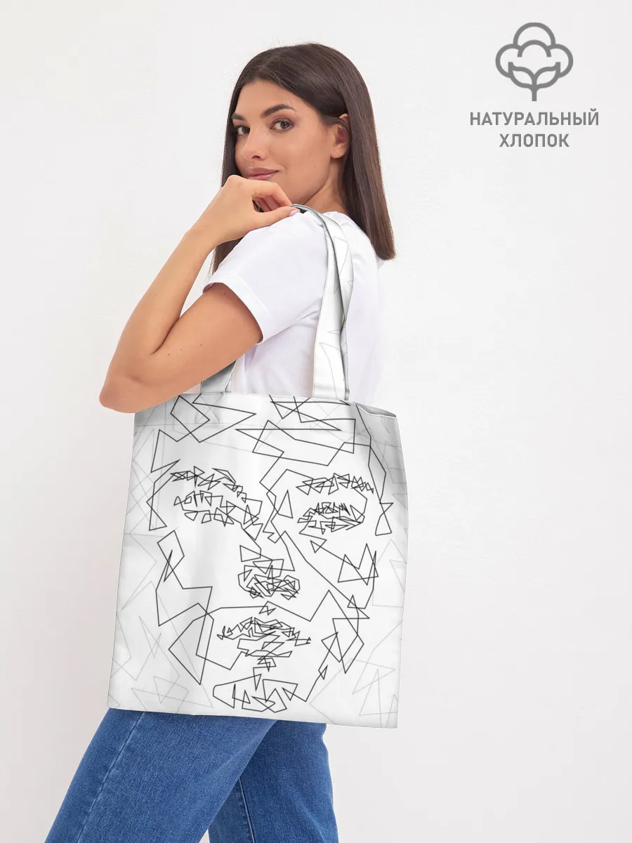 Шоппер база / Геометрическое лицо