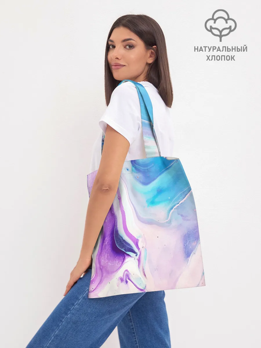 Шоппер база / Акварельные разводы