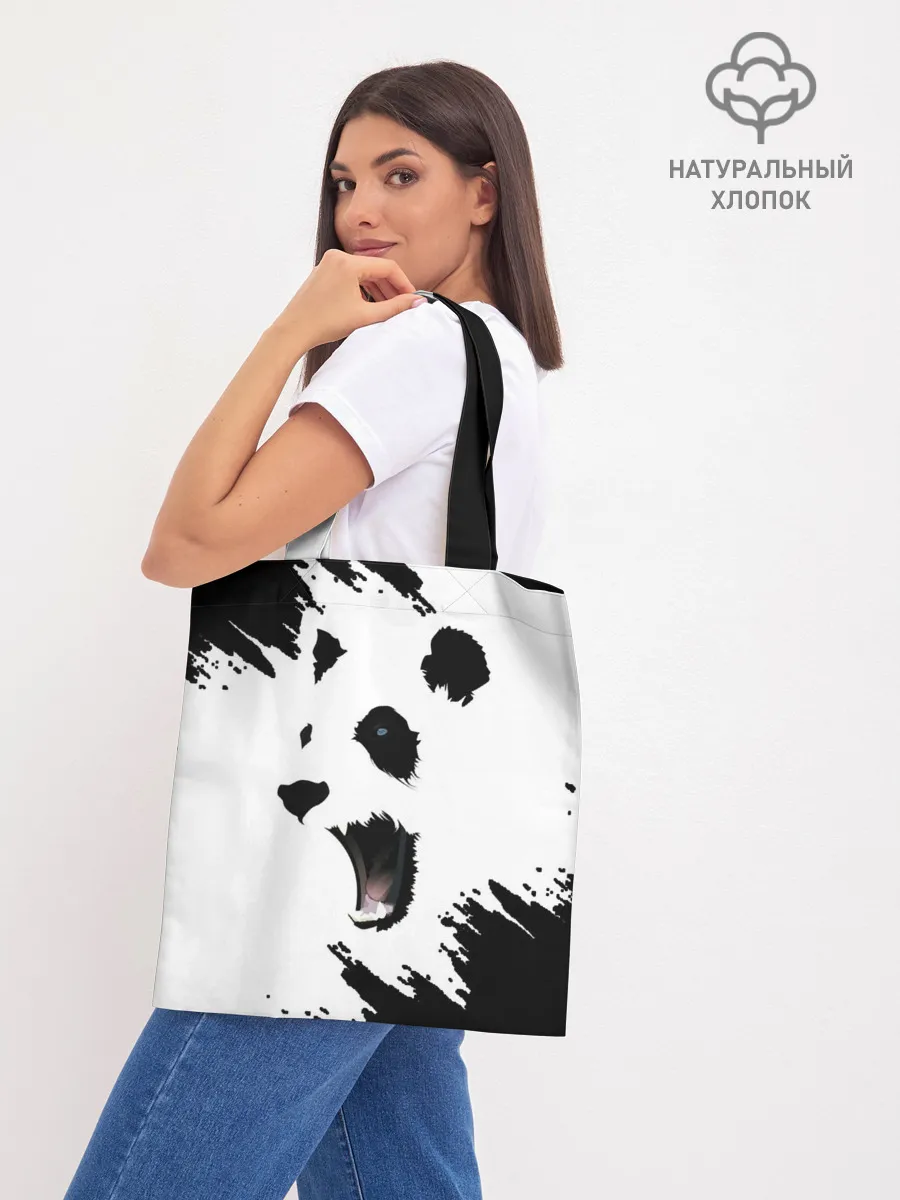 Шоппер база / Панда | ЧБ