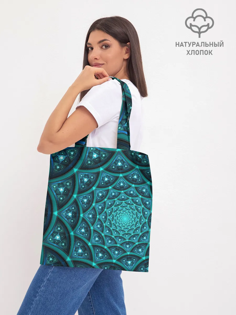 Шоппер база / Асимметрия узор круги фигуры