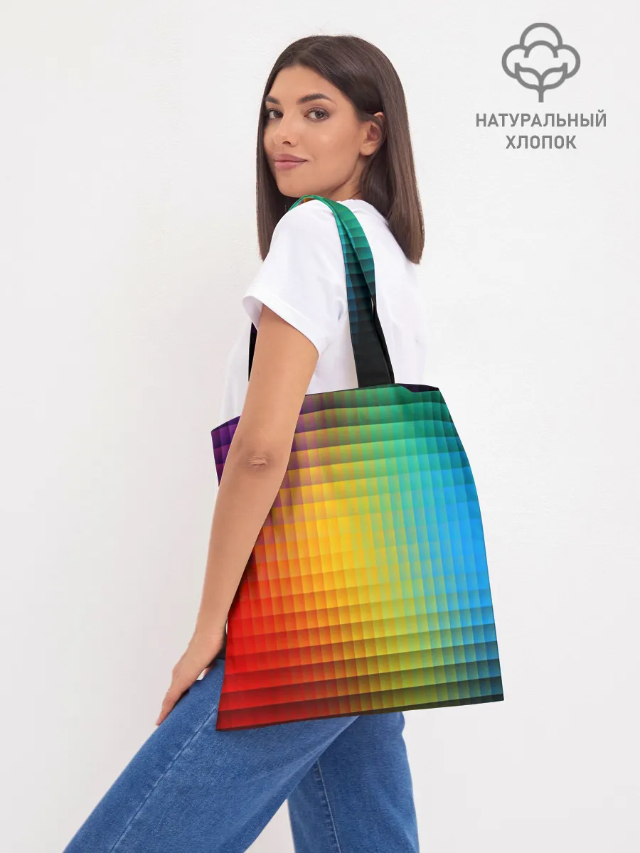 Шоппер база / Радужный градиент