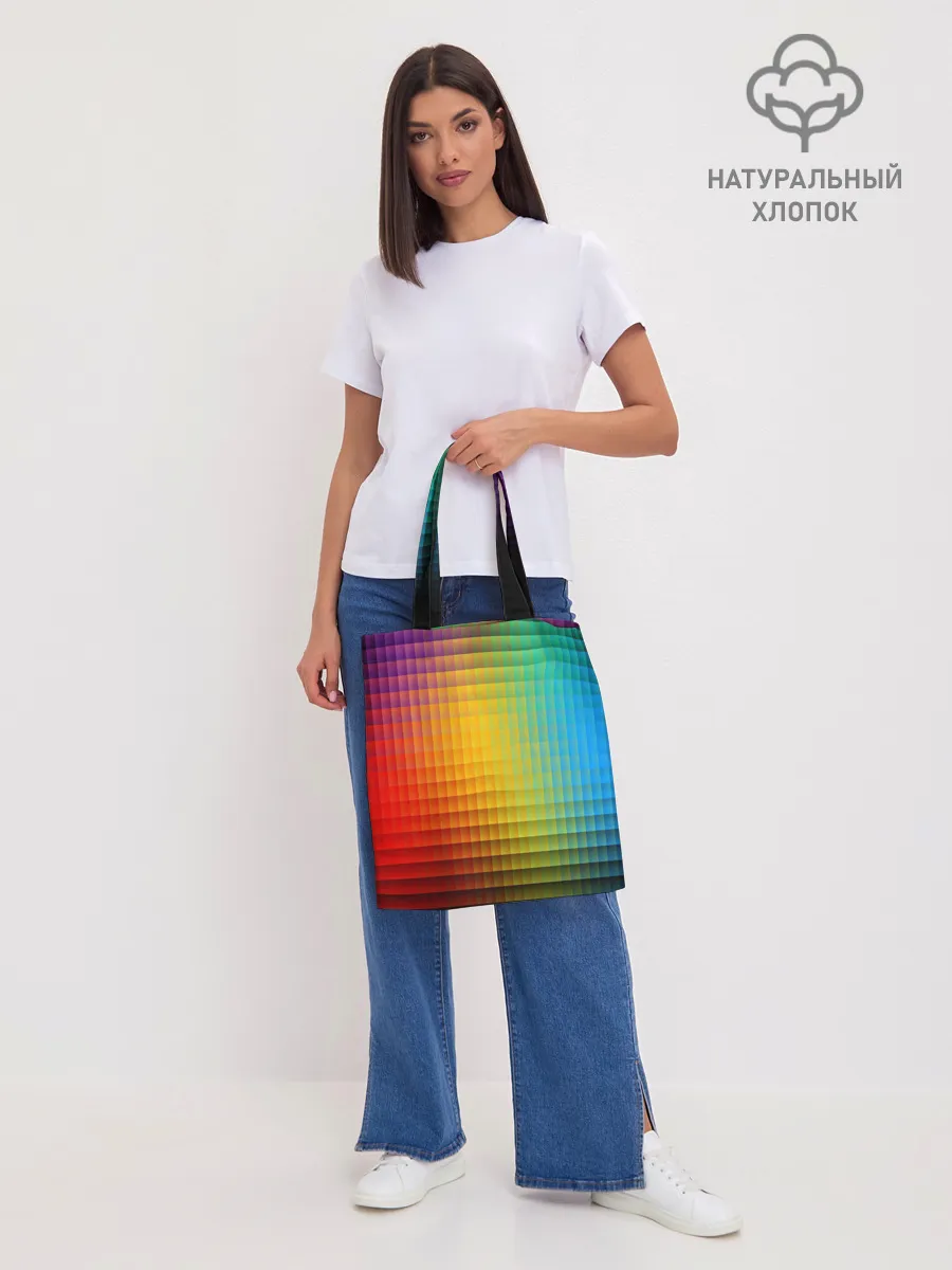 Шоппер база / Радужный градиент