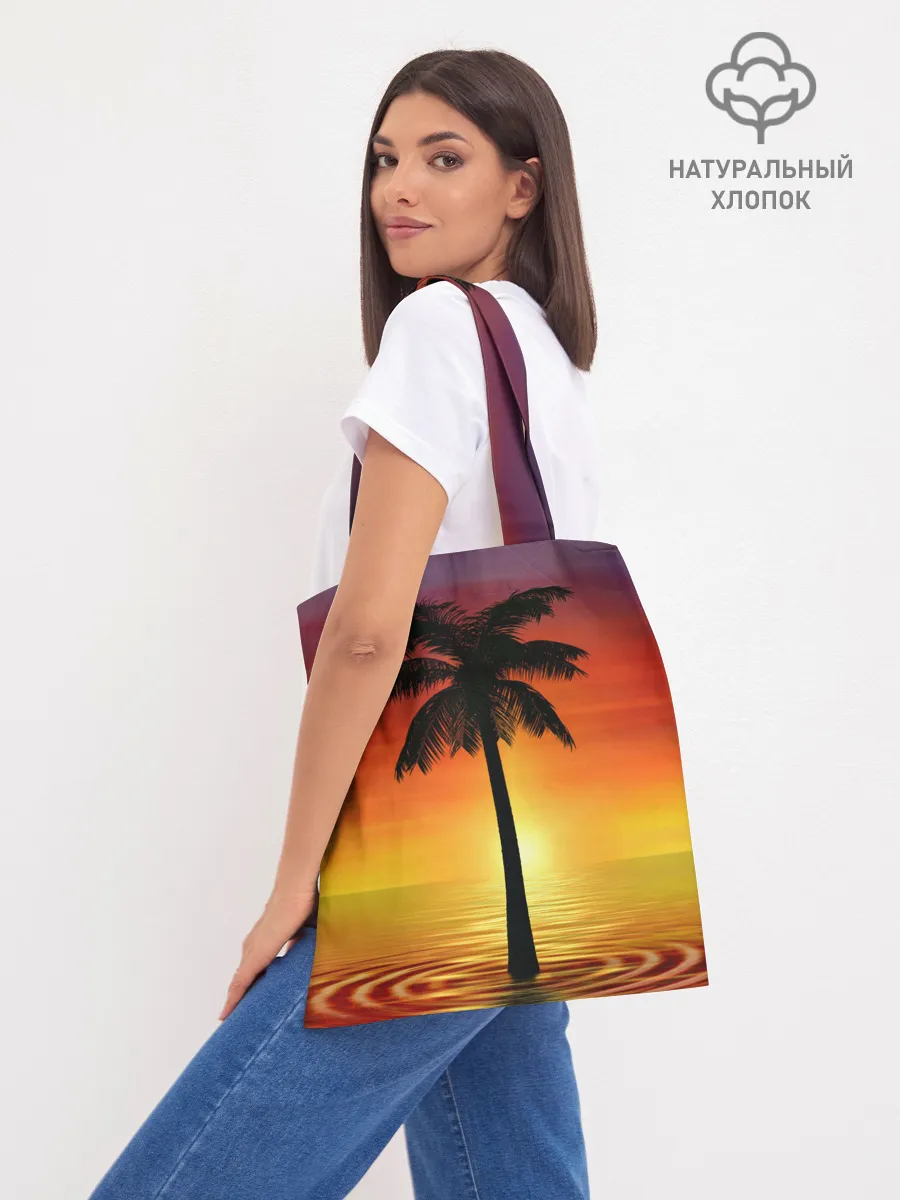 Шоппер база / ТРОПИЧЕСКИЕ ПАЛЬМЫ.
