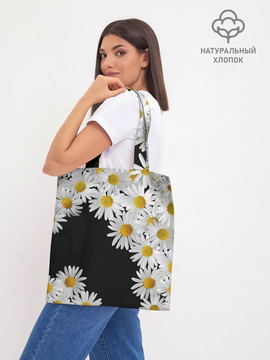 Шоппер база / Ромашковая россыпь