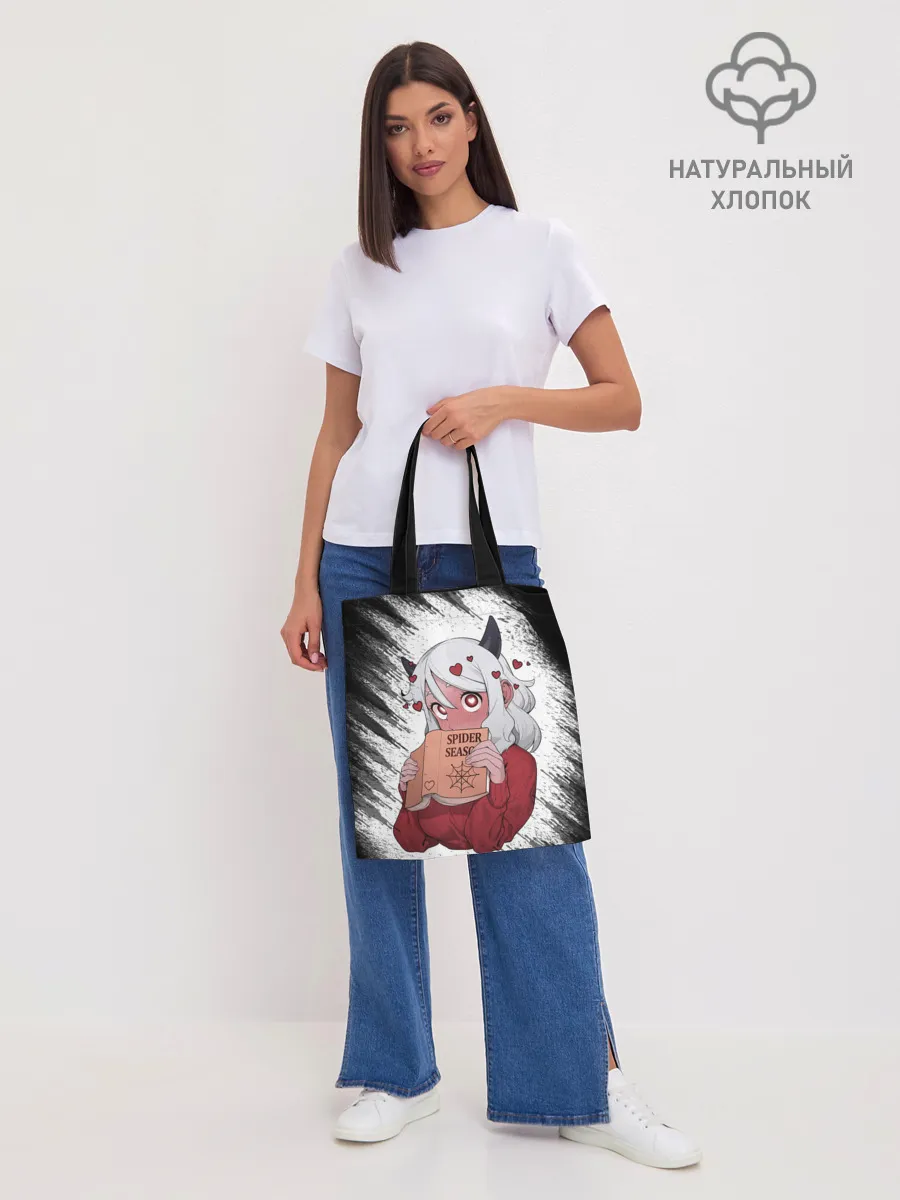 Шоппер база / Малина очерк Helltaker