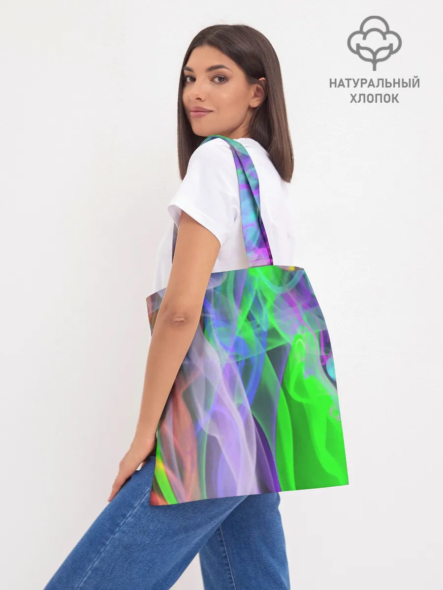 Шоппер база / ДЫМ ЦВЕТНОЙ / ОГОНЬ