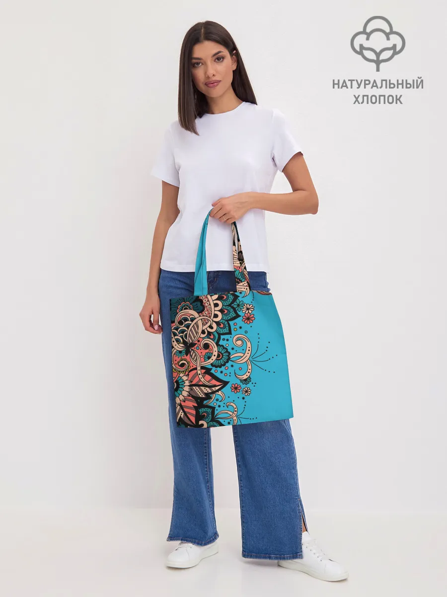 Шоппер база / Цветочная фантазия