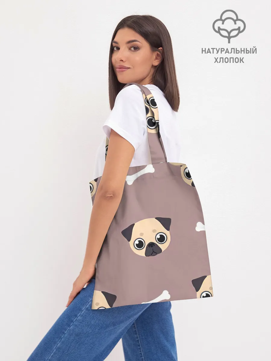 Шоппер база / Мопсины мордашки