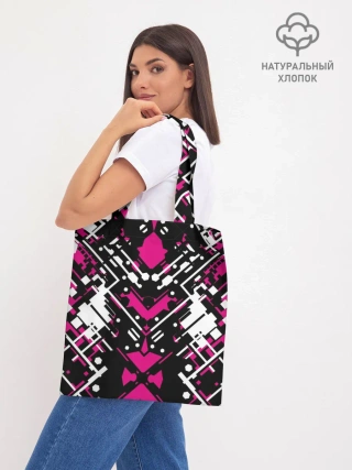 Шоппер база / КИБЕРПАНК,ФАНТАСТИКА,КРАСНЫЙ